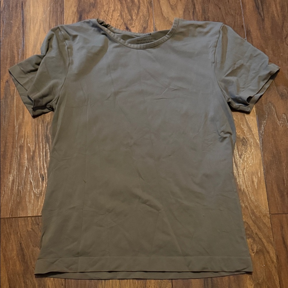 SKIMS Olive Short Sleeve Tee